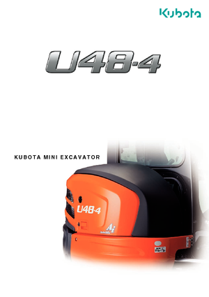 Mini Excavators Kubota U48-4