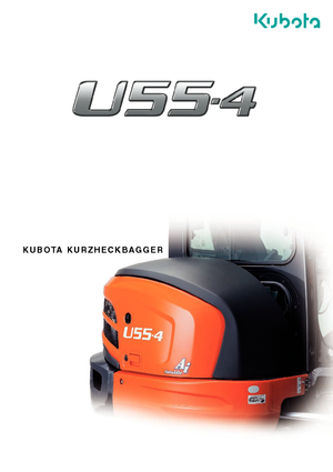 Mini Excavators Kubota U55-4