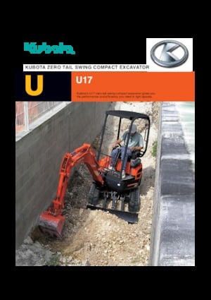 Mini Excavators Kubota U17