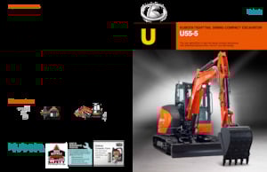 Mini Excavators Kubota U55-5