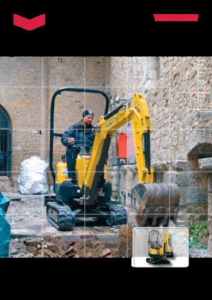 Mini ekskavatörler Yanmar VIO 10-2 A