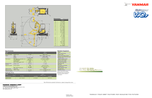 Mini Excavators Yanmar VIO 17 Univ