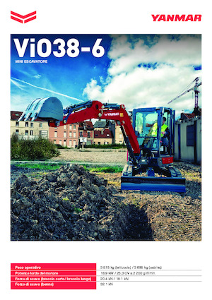 Mini Excavators Yanmar ViO38-6 