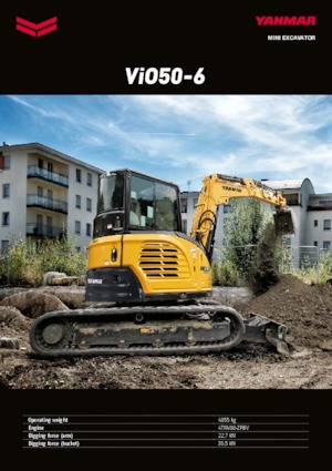 Mini Excavators Yanmar VIO 50-6 ACR