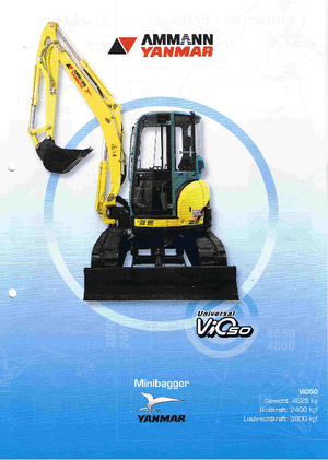 Mini ekskavatörler Yanmar VIO 50 Univ