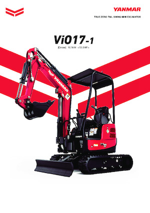 Mini Excavators Yanmar ViO17-1