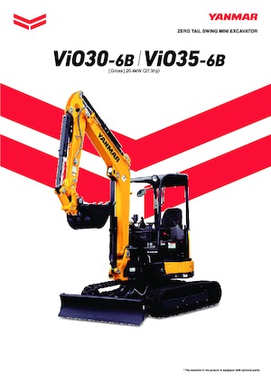 Mini Excavators Yanmar Vio35-6B