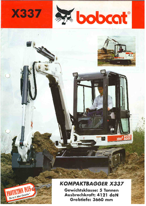 Mini Excavators Bobcat X 337