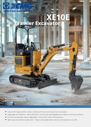 Mini Excavators XCMG XE10E