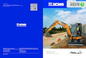 Mini Excavators XCMG XE27E Cabin