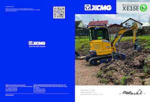 Mini Excavators XCMG XE35E Cabin 