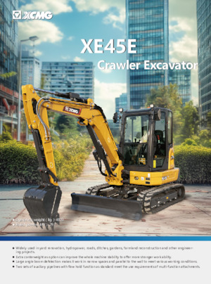 Mini Excavators XCMG XE45E