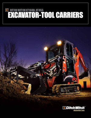 Mini Excavators Ditch Witch XT855