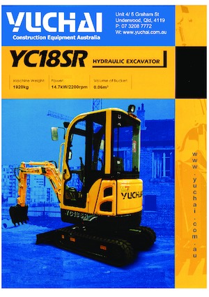Mini Excavators Yuchai YC18SR