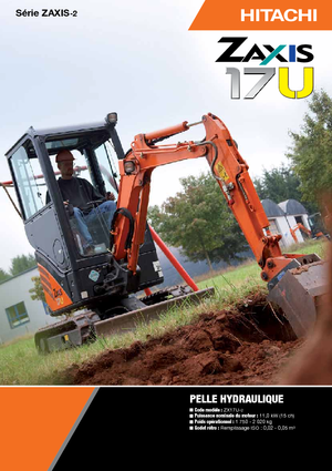 Mini Excavators Hitachi ZX 17 U-2