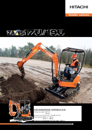 Mini Excavators Hitachi ZX19U-5