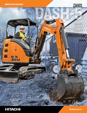 Mini Excavators Hitachi ZX26U-5