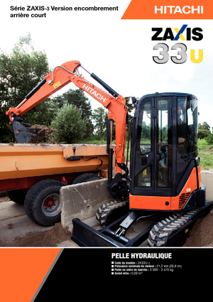 Mini Excavators Hitachi ZX 33 U 3