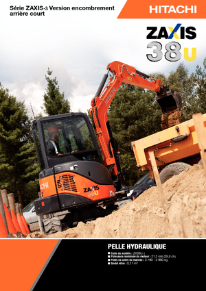 Mini Excavators Hitachi ZX 38 U 3