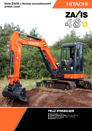 Mini Excavators Hitachi ZX 48 U 3