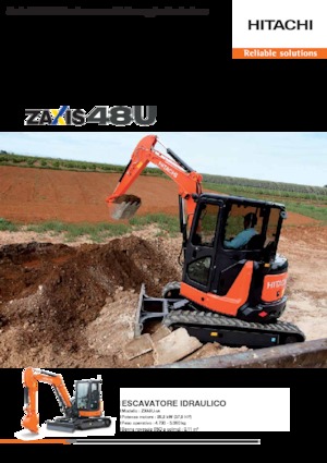 Mini Excavators Hitachi ZX48U-5A