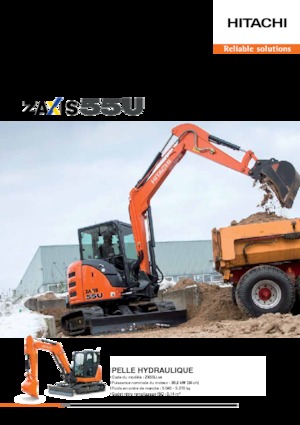 Mini Excavators Hitachi ZX55U-5A