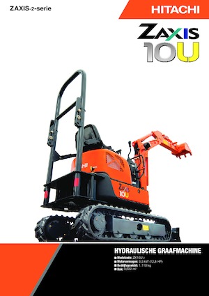 Mini ekskavatörler Hitachi ZX10U-2
