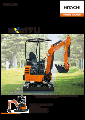 Mini Excavators Hitachi ZX17U-5A