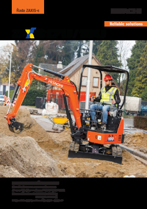 Mini Excavators Hitachi ZX17U-6