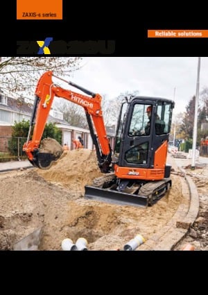 Mini Excavators Hitachi ZX26U-6