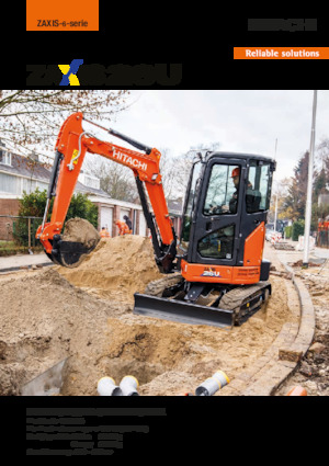 Mini Excavators Hitachi ZX26U-6