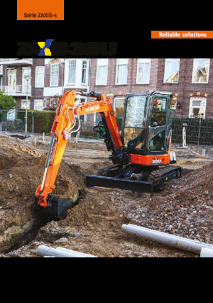 Mini Excavators Hitachi ZX38U-6