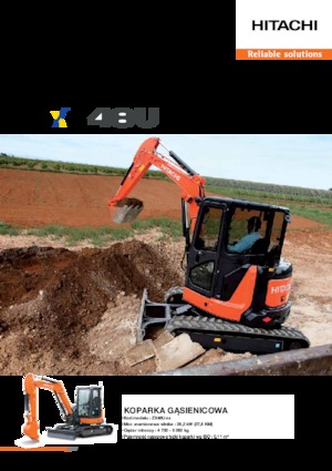 Mini Excavators Hitachi ZX48U-5A