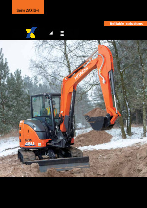 Mini ekskavatörler Hitachi ZX48U-6