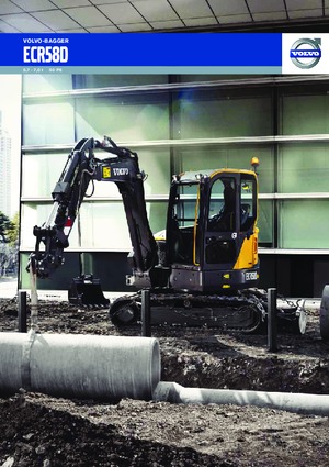 Mini Excavators Volvo ECR58D