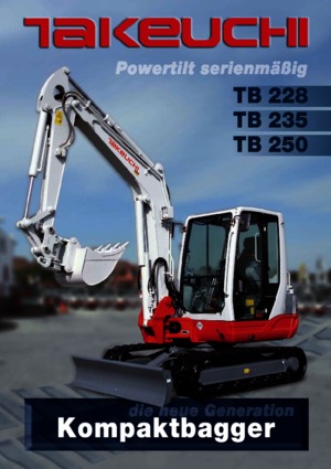 Mini Excavators Takeuchi TB 235
