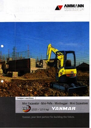 Mini Excavators Yanmar VIO 20