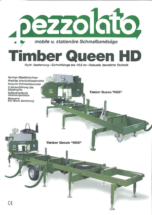 Mobile Sawmills Pezzolato Timber Queen HD 7