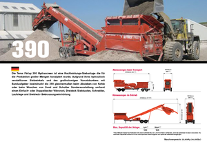 Mobile Screening Plants Terex-Finlay 390 Hydrascreen