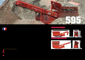 Mobile Screening Plants Terex-Finlay 595