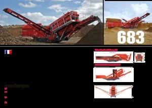 Mobile Screening Plants Terex-Finlay 683