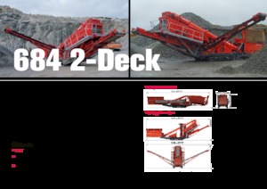 Mobile Screening Plants Terex-Finlay 684 - 2 Deck
