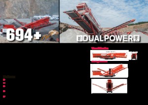 Mobile Screening Plants Terex-Finlay 694+ Hybrid