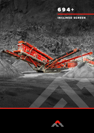 Mobile Screening Plants Finlay 694+