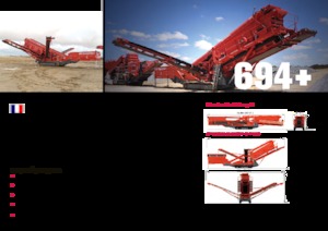 Mobile Screening Plants Terex-Finlay 694+