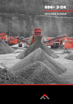 Mobil tarama tesisleri Finlay 696 3-Deck