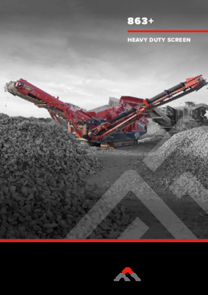 Mobile Screening Plants Finlay 863+