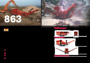 Mobile Screening Plants Terex-Finlay 863+