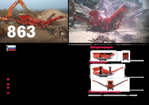 Mobile Screening Plants Terex-Finlay 863+