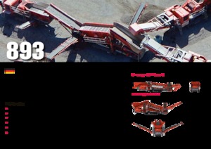 Mobil tarama tesisleri Terex-Finlay 893